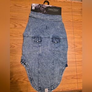 Canada Pooch Blue Denim Dog Jacket